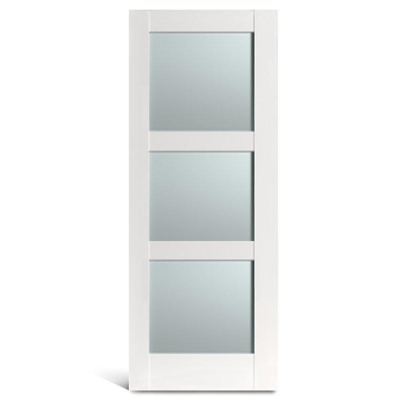 Porte française 3 verres en PVC