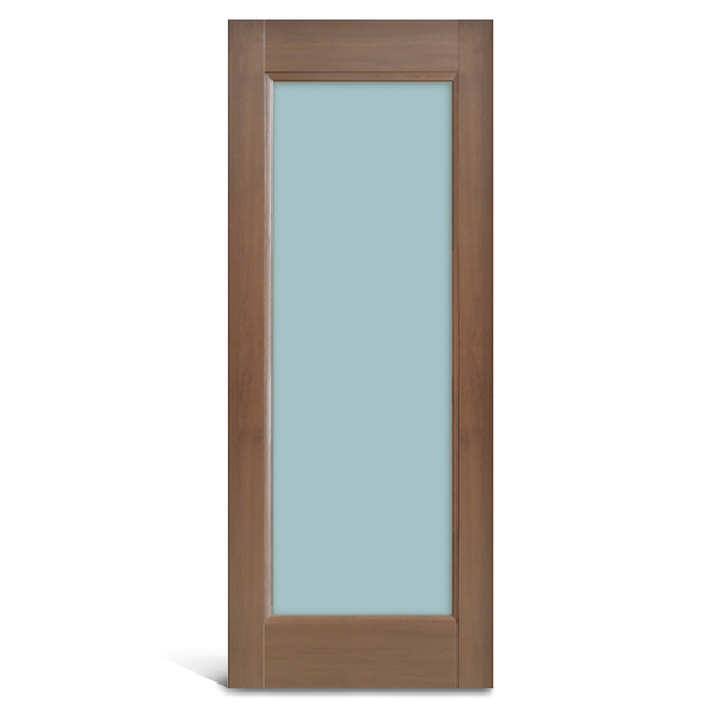 Porte 1 panneau vitré PVC