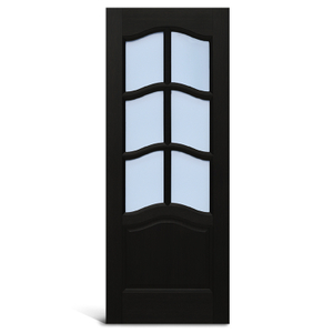 6-lite-Arch-PVC-verre-Porte-Française