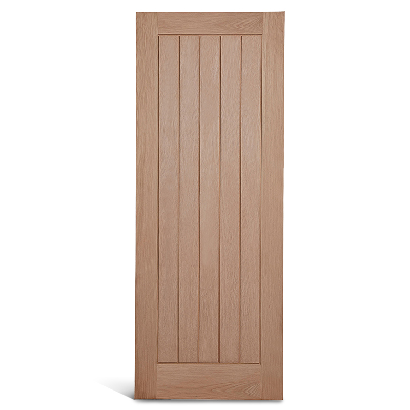 porte verticale en chêne cottage
