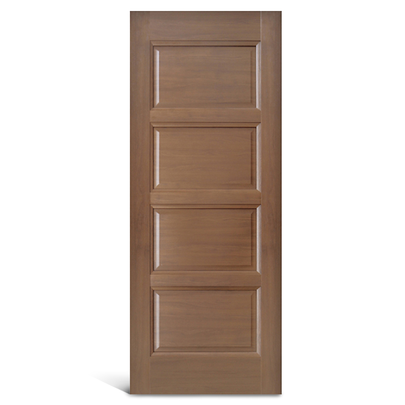 Porte à panneau en PVC à 4 panneaux