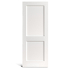 Porte Shaker à 2 panneaux plats apprêtés
