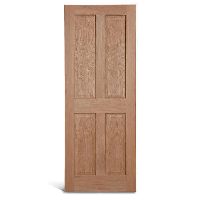 Porte 4 panneaux en chêne
