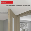 Certificat en bois de MDF de porte de PVC d'Oupai CE Saso GOST-R