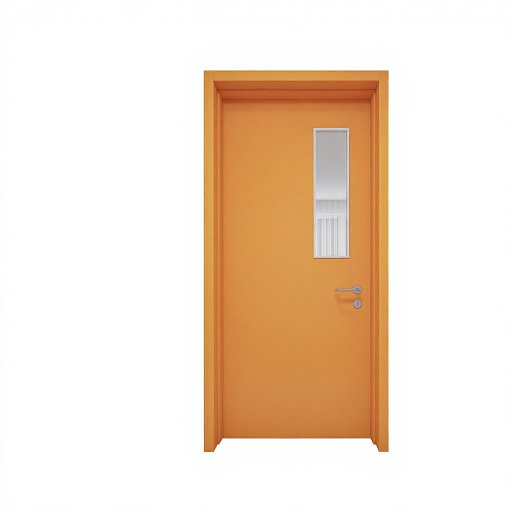 Porte de sécurité d'entrée en acier Oupai FSC CE Saso GOST-R authentifier
