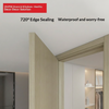 Certificat en bois de MDF de porte de PVC d'Oupai CE Saso GOST-R