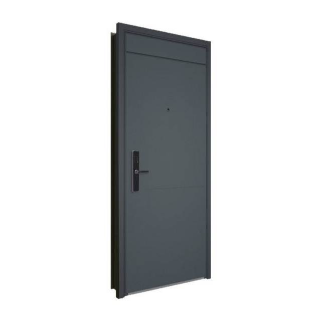 Porte de sécurité d'entrée en acier Oupai FSC CE Saso GOST-R authentifier