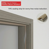 Certificat en bois de MDF de porte de PVC d'Oupai CE Saso GOST-R
